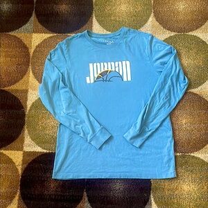 Jordan Sky Blue Long Sleeve Tee